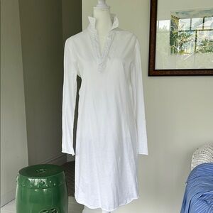 Frank & Eileen White Midi Dress